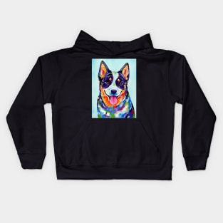 Australian cattle dog Kids Hoodie